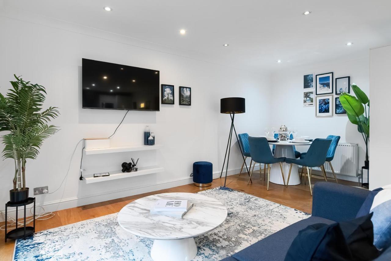 Chic 3 Bed Apartment Near London Bridge With Balcony Exterior photo